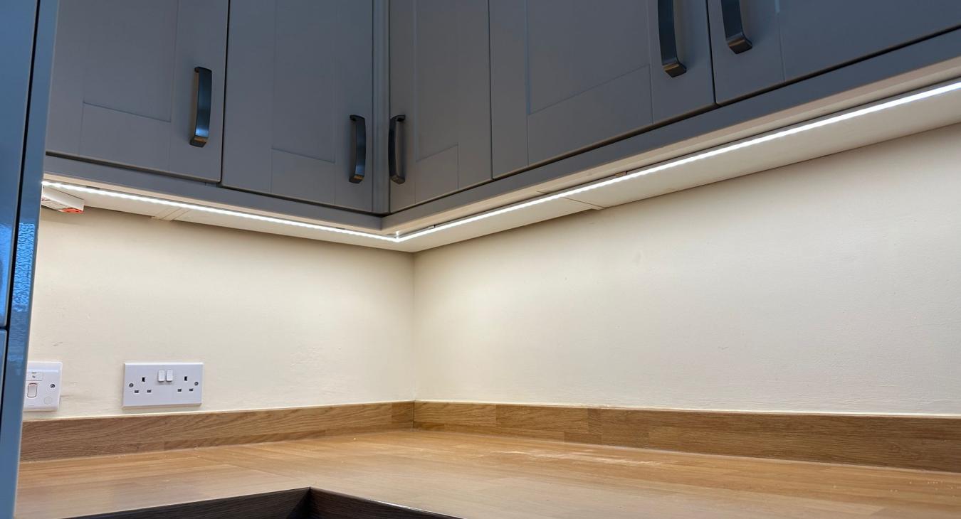 LED Strip Lighting Installation Warrington - DTM Electrical