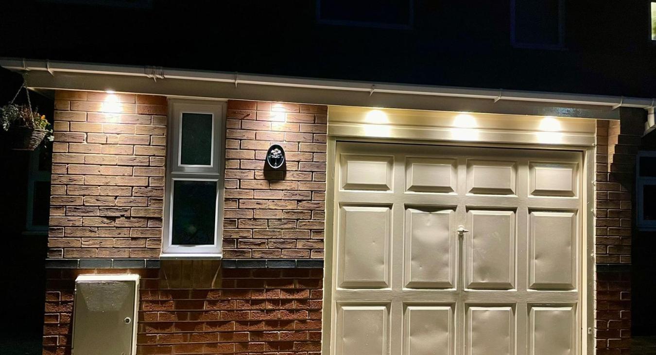 Soffit Lights Installation in Warrington